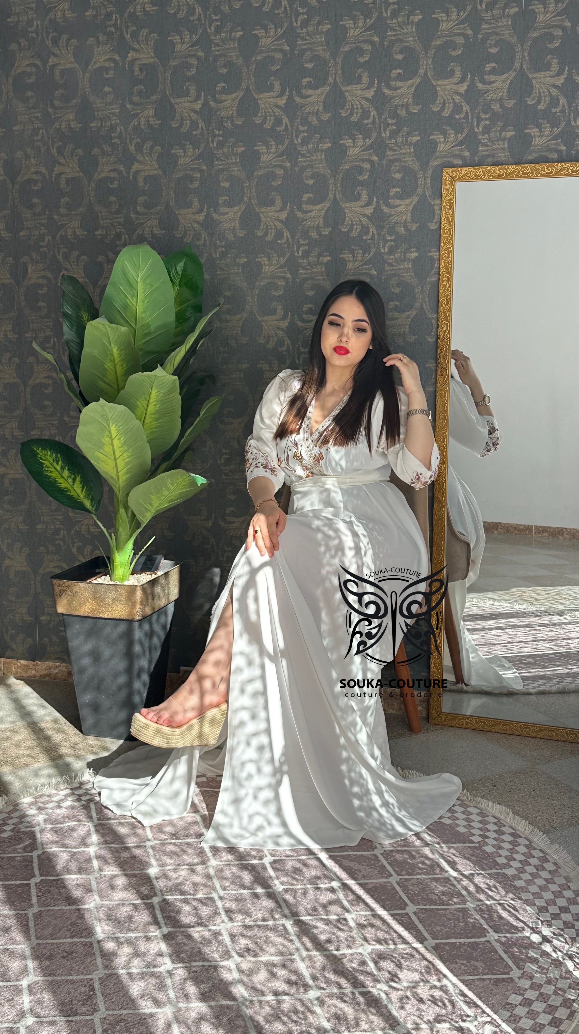 Robe cache coeur: Selina