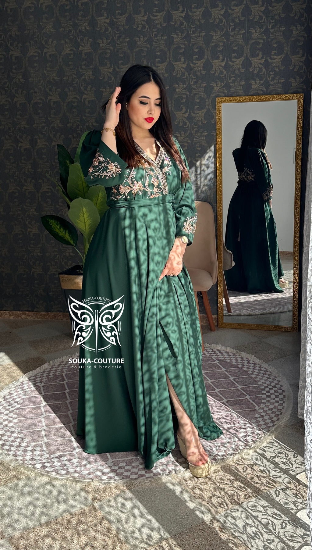 Robe cache coeur: Selina