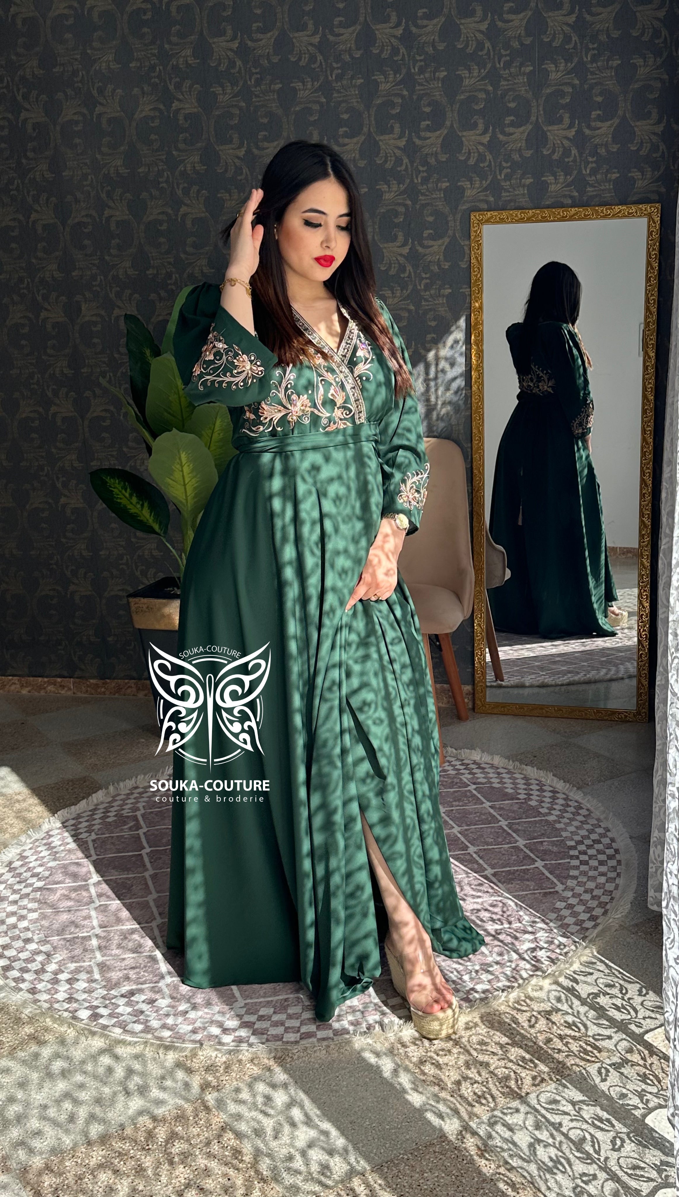 Robe cache coeur: Selina