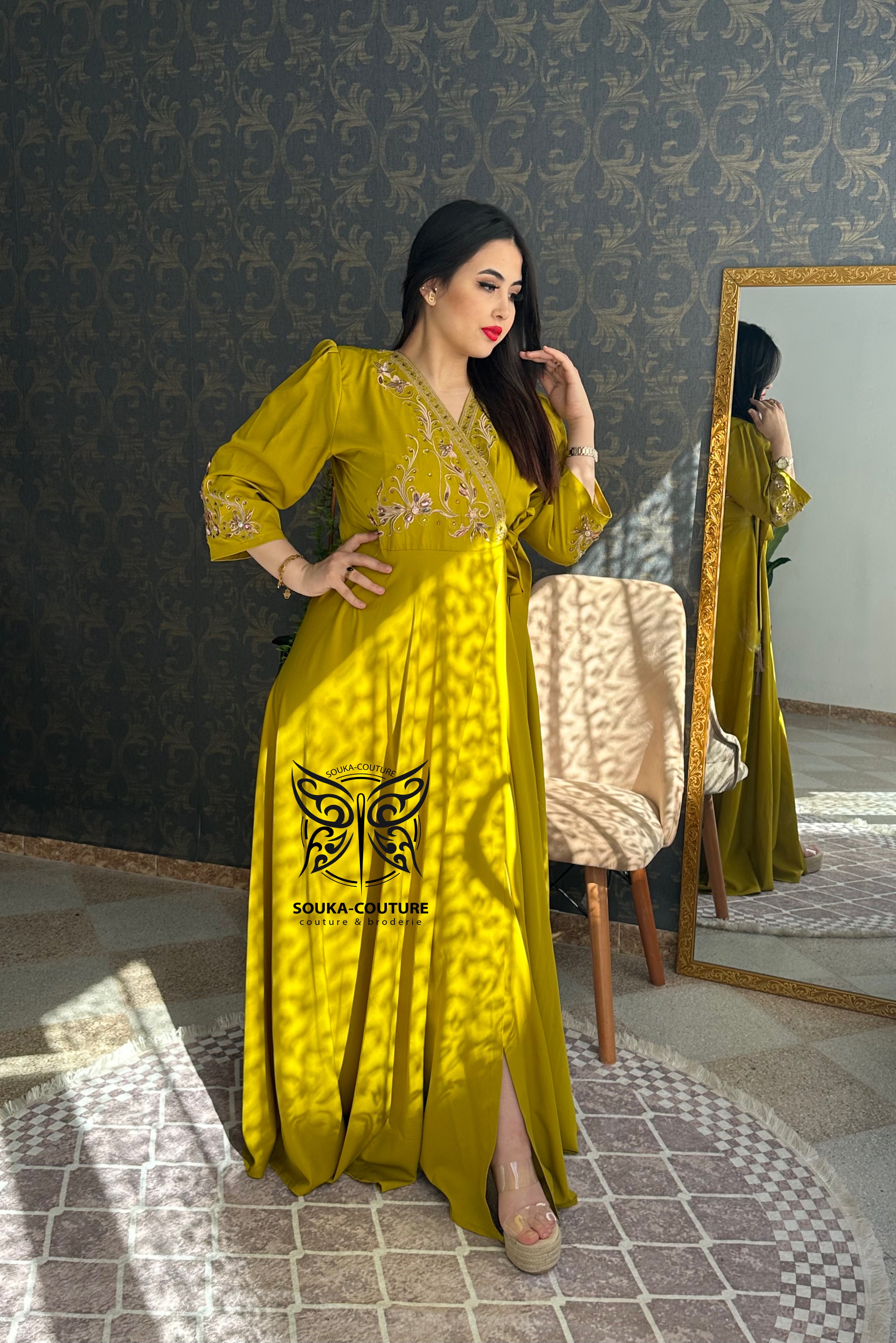 Robe cache coeur: Selina