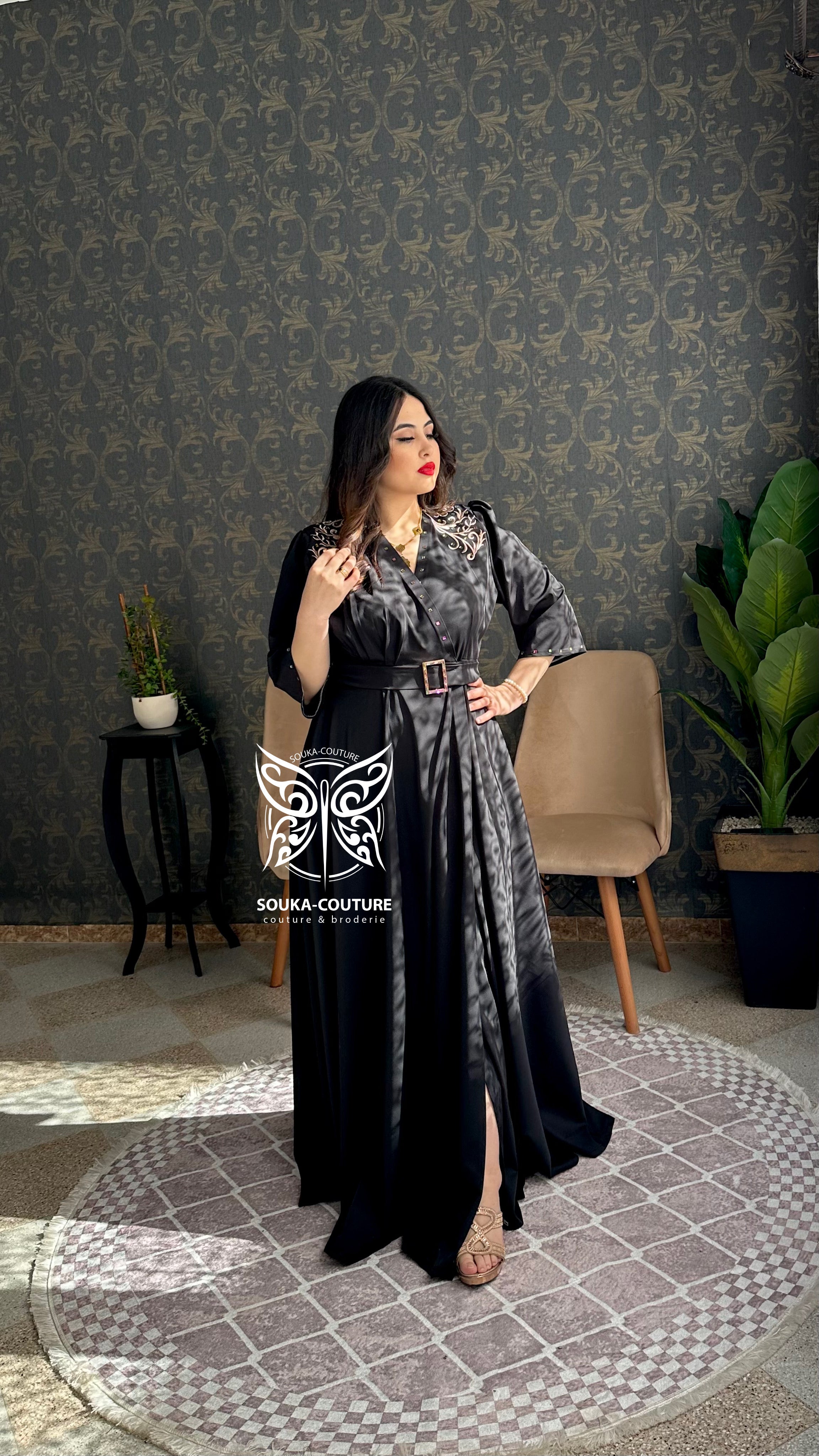 Robe cache coeur: Melissa
