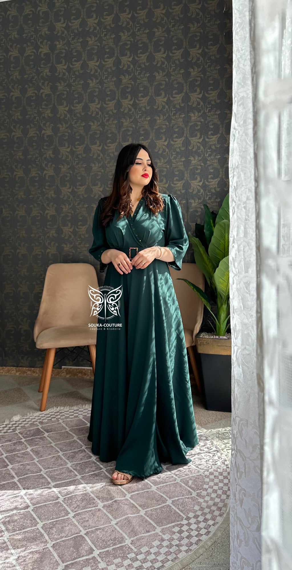 Robe cache coeur: Melissa