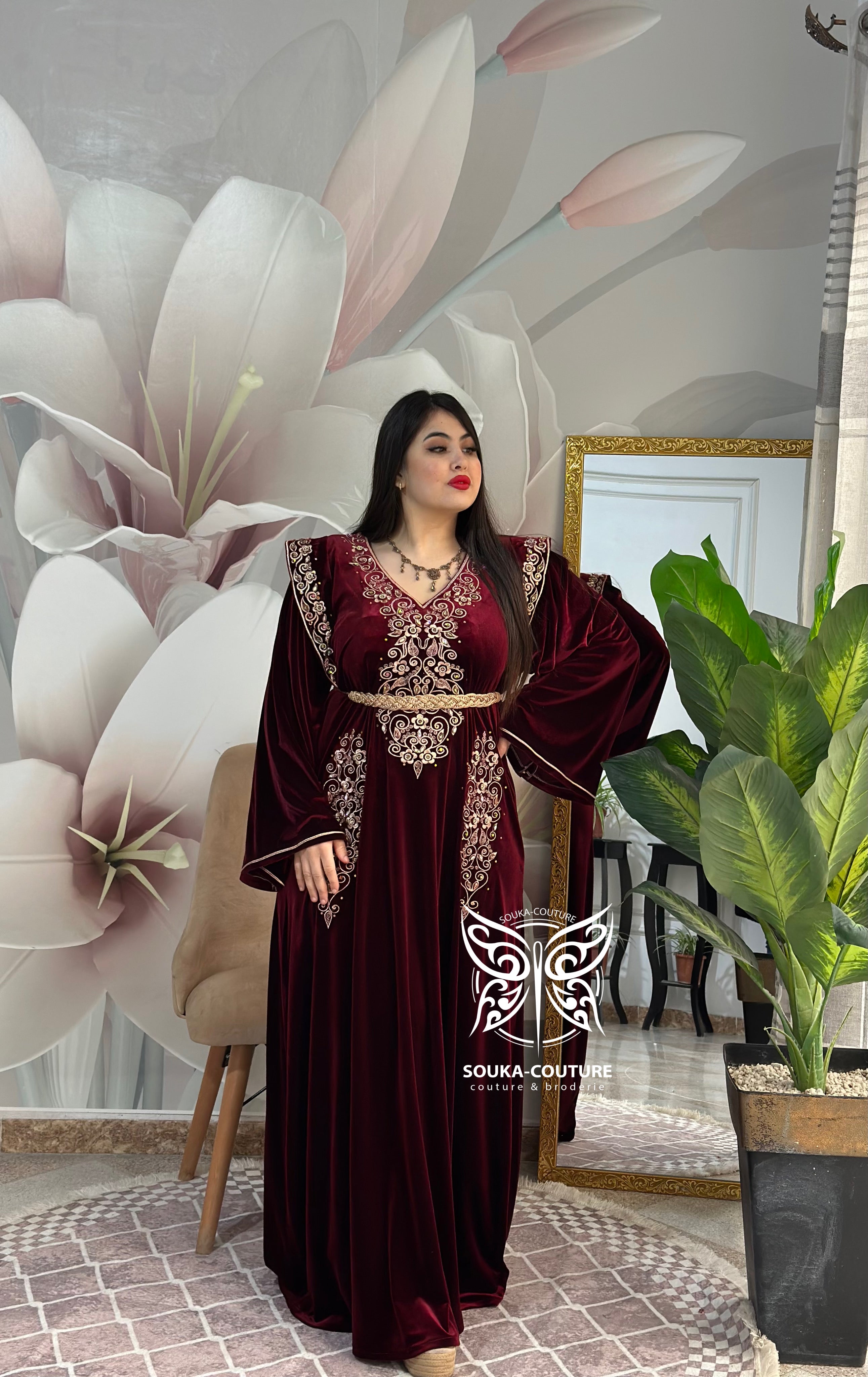 Robe kaftan: Balqis