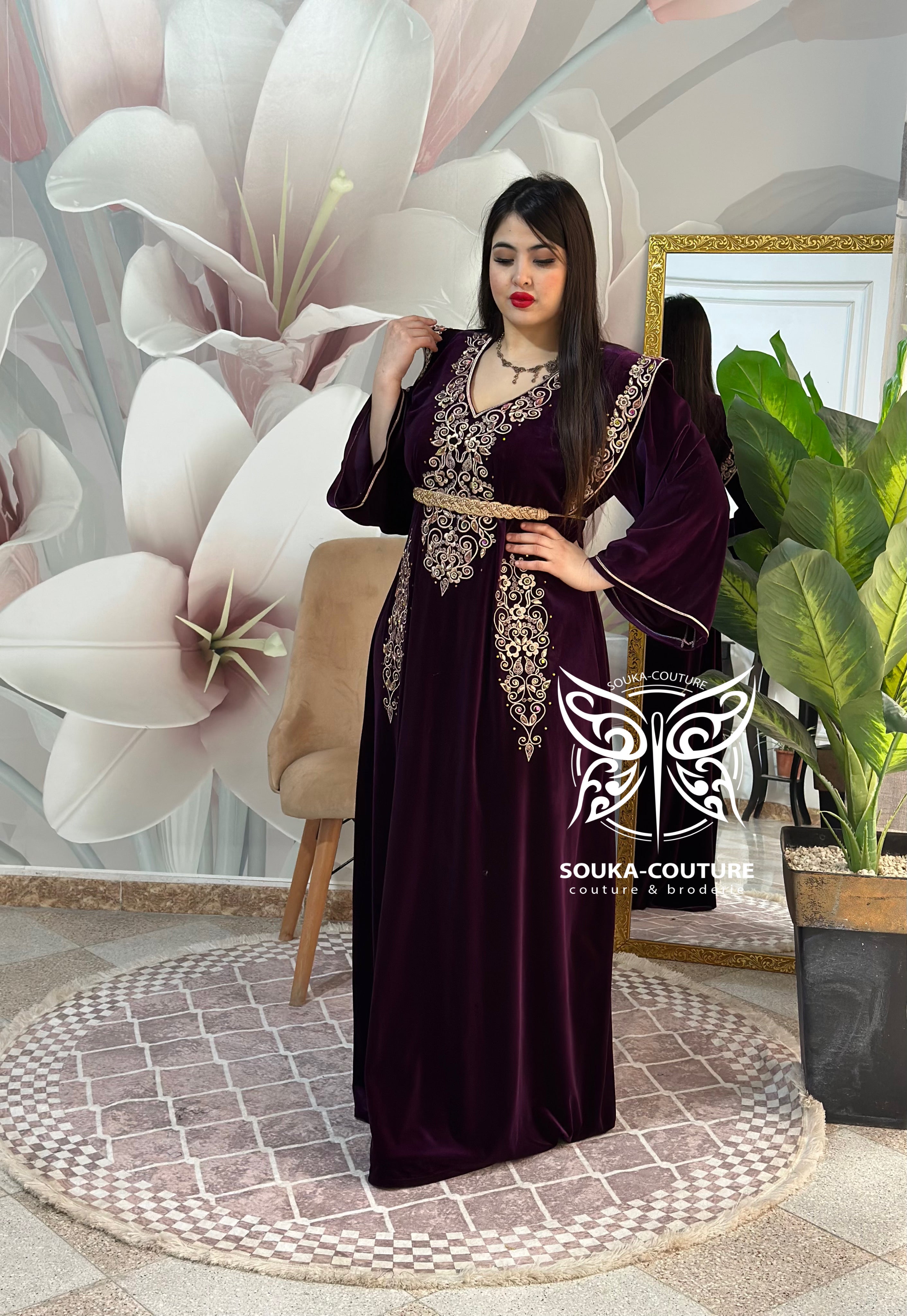 Robe kaftan: Balqis