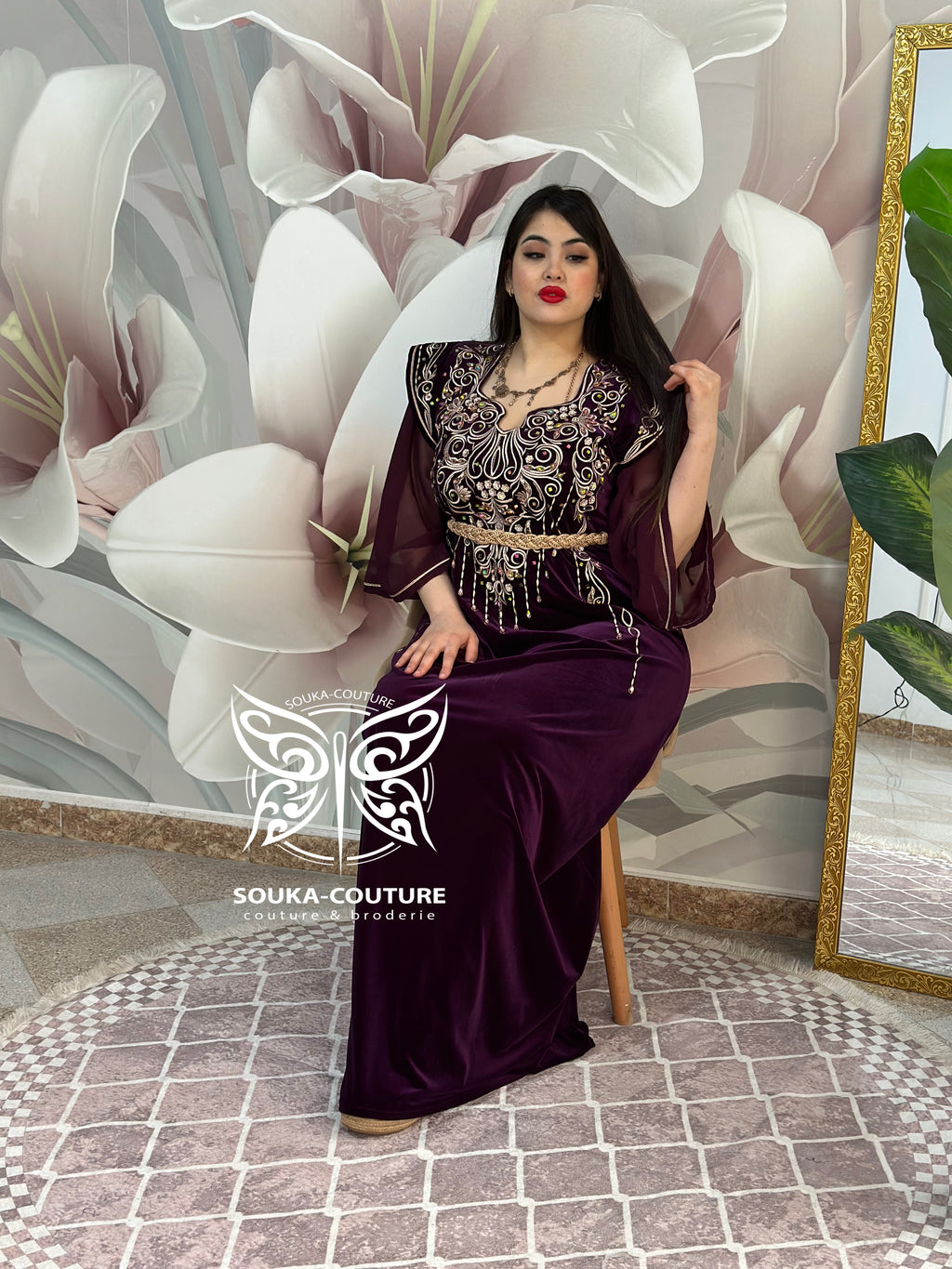 robe kaftan: ChahraZed