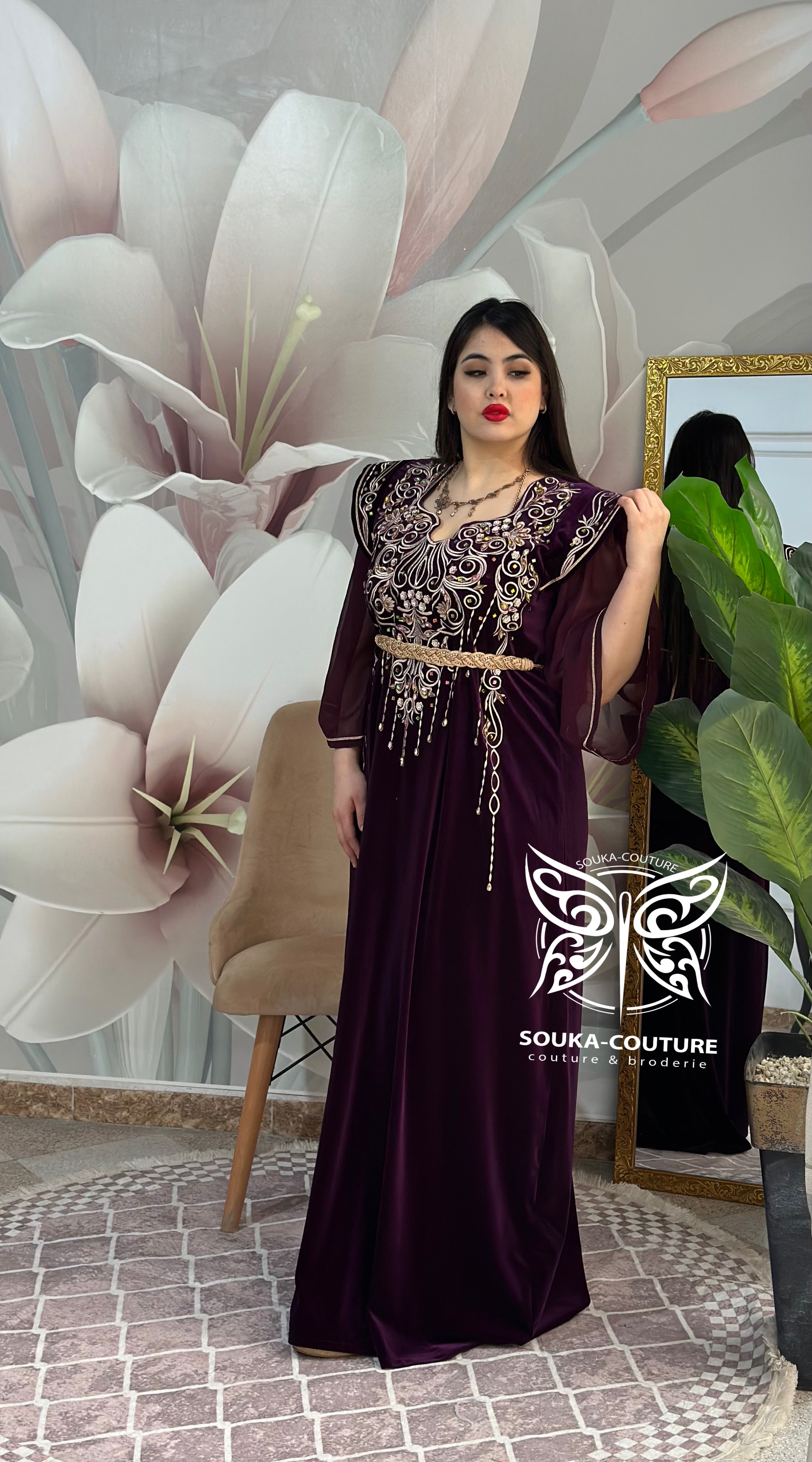 robe kaftan: ChahraZed