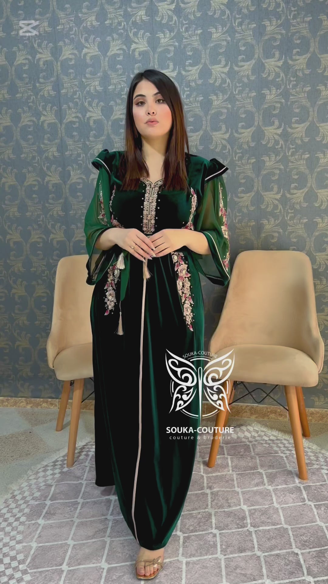 Robe kaftan: Mina